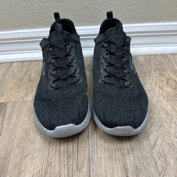 Skechers Elite Flex Hartnell Sneakers 52642 Slip On Black Gray Men 10.5 W - Picture 2 of 7